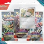 Pokémon TCG: Scarlet & Violet—Twilight Masquerade 3-Pack Blister: Snorlax (3 Booster Packs & 1 Foil Promo)