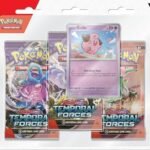 Pokémon TCG: Scarlet & Violet—Temporal Forces Triple Pack – Cleffa (3 Booster Packs & 1 Foil Promo Card)