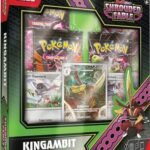 Pokémon TCG: Scarlet & Violet—Shrouded Fable Kingambit Illustration Collection (1 Full-Art Foil Promo Card, 2 Foil Cards & 4 Booster Packs)