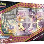 Pokémon TCG: Crown Zenith Premium Playmat Collection – Morpeko V-UNION (4 Promo Cards, 1 Oversize Card & 5 Booster Packs)