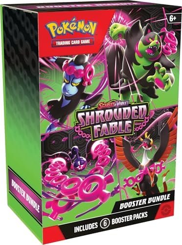 Pokémon TCG: Scarlet & Violet—Shrouded Fable Booster Bundle (6 Booster Packs)