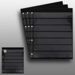 3 Prophila double-sided stocksheets, 7-way division, 7 pockets