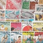 Chad 50 various stamps (Stamps for collectors)