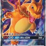 Charizard GX SM211 Pokemon Promo Card | Sun & Moon Hidden Fates Promo Series | With Flamethrower & Flare Blitz GX Attacks | Pokemon GX Card + TitanCards Toploader