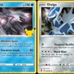 Dialga & Palkia – Pokemon Celebration Card Lot – Legendary Holo Foil – 020/025 & 004/025