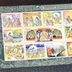 India MNH Stamp Sheetlet Ramayana set 1