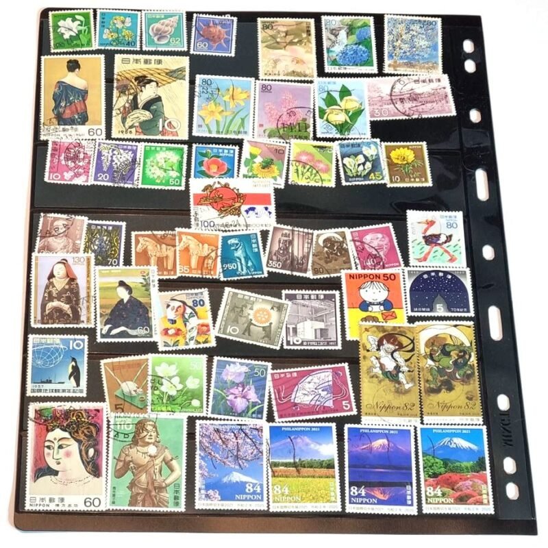 Japan stamps – stamps all different (100)