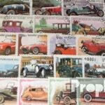 Motives 100 various Oldtimer Cars stamps (Stamps for collectors) Cars/road traffic