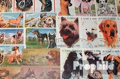 Motives 200 various Dogs stamps (Stamps for collectors) Dogs/wolves/hyenas