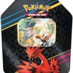 Pokémon TCG: Crown Zenith Tin – Galarian Zapdos (1 Foil Card & 4 Booster Packs)