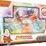 Pokémon TCG: Paldea Collection—Fuecoco (3 Foil Promo Cards, 1 Foil Oversize Card & 4 Booster Packs)