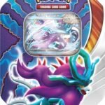 Pokémon TCG: Paradox Clash Tin – Walking Wake ex (1 Foil Promo Card & 4 Pokémon TCG Booster Packs)