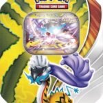 Pokémon TCG: Paradox Destinies Tin – Raging Bolt ex (1 Foil Promo Card & 4 Booster Packs)