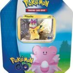 Pokémon TCG: Pokémon GO Tin – Blissey (2 Foil Cards & 4 Booster Packs)