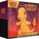 Pokémon TCG: Scarlet & Violet—Obsidian Flames Elite Trainer Box (9 Booster Packs, 1 Full-Art Foil Promo Card & Premium Accessories)