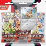 Pokémon TCG: Scarlet & Violet—Obsidian Flames Triple Pack—Eevee (3 Booster Packs & Foil Promo Card)