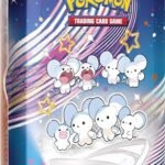 Pokémon TCG: Scarlet & Violet—Paldean Fates Mini Tin – Maushold (2 Booster Packs, 1 Sticker & 1 Art Card)