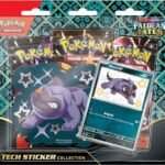 Pokémon TCG: Scarlet & Violet—Paldean Fates Tech Sticker Collection – Maschiff (1 Foil Promo Card & 3 Booster Packs)