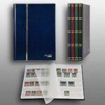 Prophila stamp album (new) 16 white sides, blue cover