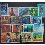 Switzerland Stamps – 100 Stamps all different