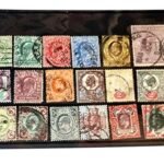 Vintage King Edward VII stamps collection