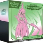 Pokémon TCG: Scarlet & Violet—Paradox Rift Elite Trainer Box – Iron Valiant (9 Booster Packs, 1 Full-Art Foil Card & Premium Accessories)