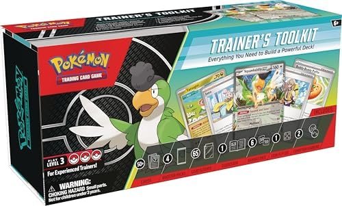 Pokémon TCG: Trainer’s Toolkit (Over 50 Useful Cards, 4 Boosters & More)