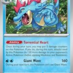 Feraligatr 041/162 Rare Pokemon Card (SV Temporal Forces) + 1x TitanCards® Toploader