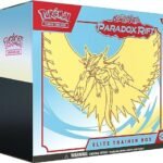 Pokémon TCG: Scarlet & Violet—Paradox Rift Elite Trainer Box – Roaring Moon (9 Booster Packs, 1 Full-Art Foil Card & Premium Accessories)