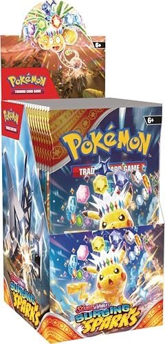 Pokémon TCG: Scarlet & Violet—Surging Sparks Booster Display (18 Booster Packs)