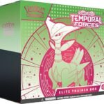 Pokémon TCG: Scarlet & Violet—Temporal Forces Elite Trainer Box – Iron Leaves (1 Full-Art Iron Thorns Promo Card, 9 Boosters & Premium Accessories)