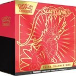 Pokémon TCG: Scarlet and Violet Elite Trainer Box – Koraidon (1 Full Art Promo Card, 9 Boosters and Premium Accessories)