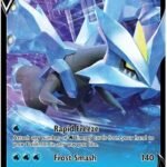 Kyurem V 048/196 Ultra-Rare Rare Pokemon Card (Sword & Shield Lost Origin) + 1x TitanCards® Toploader