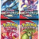 Pokemon Card Booster Packs (4 Different Models) – Battle Styles – English