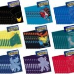 Pokemon Card Sleeves – 1x Packet of 65 Elite Trainer Sleeves (One Packet, Random Design) + x TitanCards® Toploader