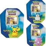 Pokémon TCG: All 3 GO Tins (Snorlax, Pikachu and Blissey)