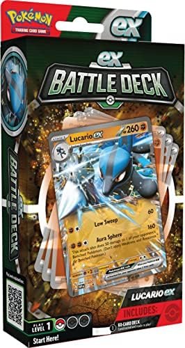 Pokémon TCG: Lucario ex Battle Deck (Ready-to-Play 60-Card Deck)