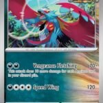 Roaring Moon 109/162 Rare Pokemon Card (SV Temporal Forces) + 1x TitanCards® Toploader