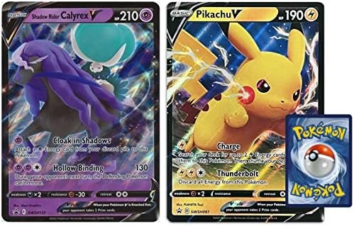 Titan Cards Pokemon 2x Random JUMBO (Oversized) Cards Bundle | Big Pokemon Cards | Large Pokémon Cards