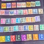 Vintage Hong Kong stamps Queen Elizabeth II era (Set5:QE2_5)