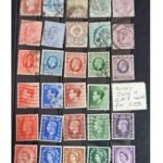 Queen Victoria vintage postage stamps (Set5:QVtoQEII)