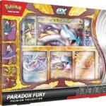 Pokémon TCG: Paradox Fury Premium Collection (1 Oversize Promo Card, 3 Promo Cards & 7 Booster Packs)