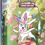 Pokémon TCG: Scarlet & Violet—Prismatic Evolutions Mini Tin – Sylveon (2 Booster Packs & 1 Coin)